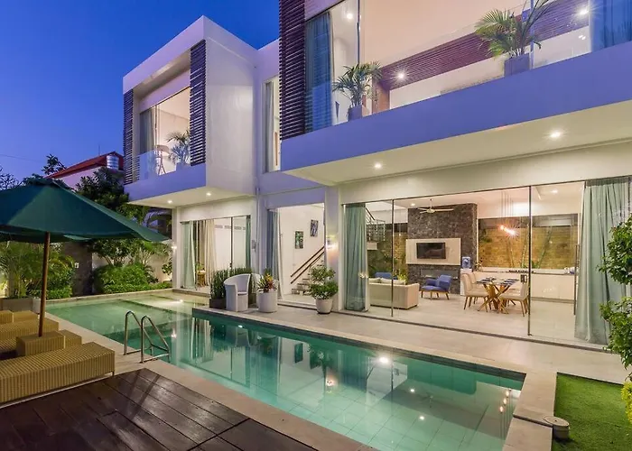 Ferienhaus Serenity: Modern Design Luxury 12m Pool And Bbq Seminyak